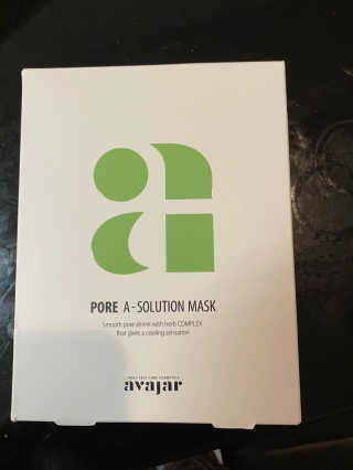 Avajar A-Solution 마스크 — 5점을 준 리뷰어가 2020년 10월 올린 사용 사진