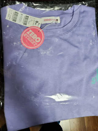 제로스트릿 ZERO STREET - BACK DONUT T-SHIRT 7 COLOR — 2.5점을 준 리뷰어가 2020년 7월 올린 사용 사진