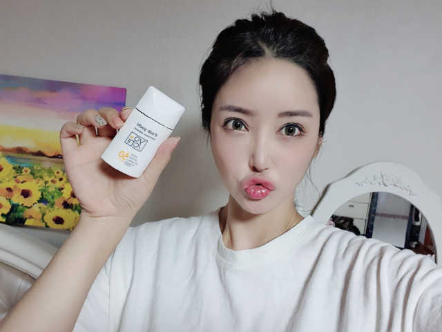 요치선크림 에센스 리뷰 사진