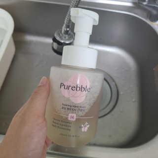 Purebble 당김없이 속촉촉_퓨어블 핸드워시 3종 [랜덤발송] — 5점을 준 리뷰어가 2020년 7월 올린 사용 사진