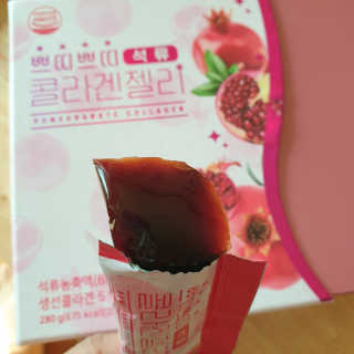 헬스업_쁘띠쁘띠석류콜라겐젤리_20g x 14포 — 4.5점을 준 리뷰어가 2020년 10월 올린 사용 사진