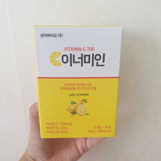 이너미인 VITAMIN-C 700 — 5점을 준 리뷰어가 2020년 9월 올린 사용 사진