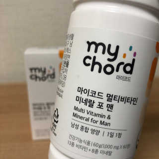 JW중외제약 마이코드 멀티비타민미네랄 포 맨 — 5점을 준 리뷰어가 2020년 9월 올린 사용 사진