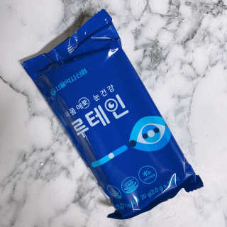 서울약사신협_내몸애눈건강루테인_2g x 50포 — 5점을 준 리뷰어가 2020년 12월 올린 사용 사진