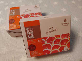 자연에온 핑크 자몽 착즙 100mL 10개입 2BOX — 5점을 준 리뷰어가 2020년 11월 올린 사용 사진
