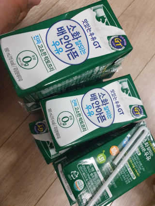 남양유업 맛있는우유GT 소화잘되는 배안아픈우유 3EA — 5점을 준 리뷰어가 2020년 10월 올린 사용 사진