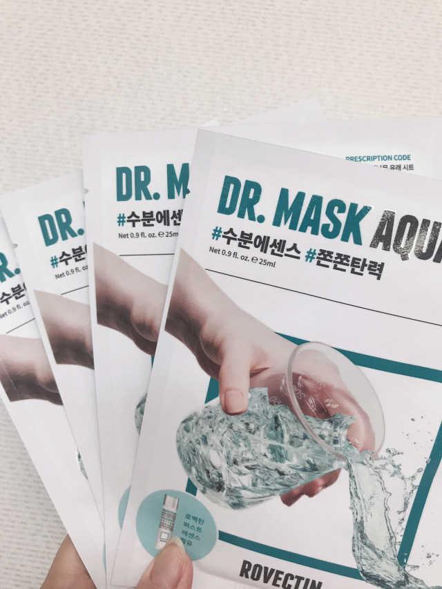 로벡틴 닥터 마스크 아쿠아 리뷰 사진