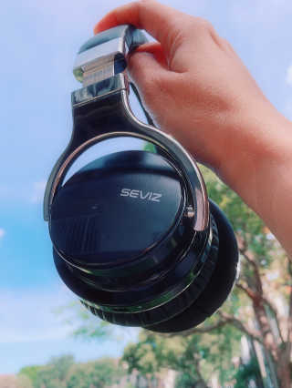 SEVIZ Bluetooth Headphones 10 3color — 5점을 준 리뷰어가 2020년 6월 올린 사용 사진