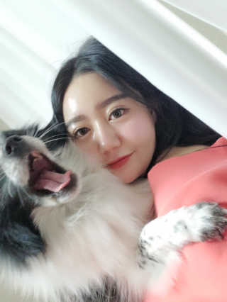 아이캔디 레인보우 볼륨S  브러쉬 for PET 미디엄 — 5점을 준 리뷰어가 2020년 12월 올린 사용 사진