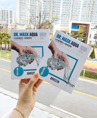 로벡틴 닥터 마스크 아쿠아 — 5점을 준 리뷰어가 2020년 3월 올린 사용 사진