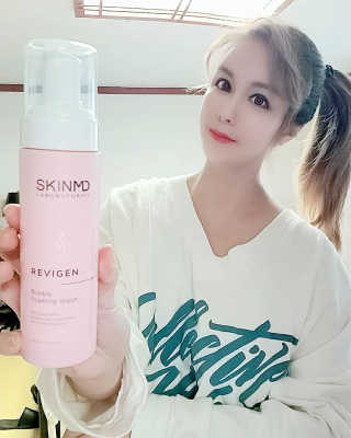 스킨엠디 라보라토리스 레비젠 버블 포밍 워시 — 4점을 준 리뷰어가 2020년 9월 올린 사용 사진