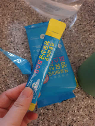 헬스업 핼스업 프로바이오 생유산균 퍼스트 — 5점을 준 리뷰어가 2020년 9월 올린 사용 사진