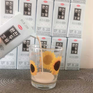 세상간단 완전푸드 [완전두유] 5종 — 5점을 준 리뷰어가 2020년 4월 올린 사용 사진