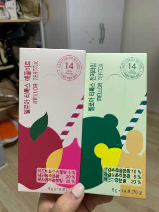 멜로아티톡스 애플비트, 진저라임 상큼하게 가벼워질 땐 멜로아티톡스 애플비트 진저라임 — 4점을 준 리뷰어가 2020년 5월 올린 사용 사진