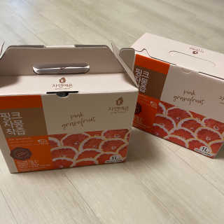 자연에온 핑크 자몽 착즙 100mL 10개입 2BOX — 3.5점을 준 리뷰어가 2020년 11월 올린 사용 사진