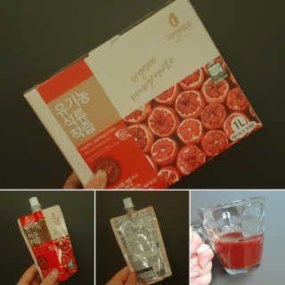 자연에온 유기농 석류 착즙 100mL 10개입 2BOX — 5점을 준 리뷰어가 2020년 11월 올린 사용 사진