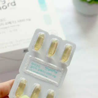 JW중외제약 마이코드 알티지 오메가3 1000 mg — 5점을 준 리뷰어가 2020년 9월 올린 사용 사진