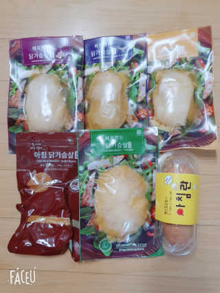 바로 먹는 아침 실온보관 닭가슴살 6종 — 5점을 준 리뷰어가 2020년 9월 올린 사용 사진