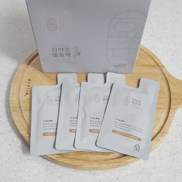 산야초, 함초 발효액 리뷰 사진