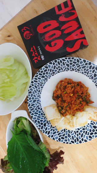 갓소스 만능양념소스 60gx4팩 1,2,3단계샘플러60gx3팩 — 5점을 준 리뷰어가 2020년 6월 올린 사용 사진