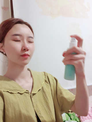 [76N1] 비 해피 더블 액션 미스트 — 5점을 준 리뷰어가 2020년 9월 올린 사용 사진