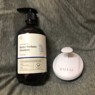 달리프 베러 퍼퓸 샴푸 1000ml 레이니데이 or 일랑로즈 — 5점을 준 리뷰어가 2020년 4월 올린 사용 사진