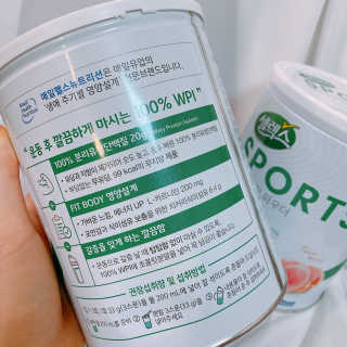 셀렉스스포츠 셀렉스 스포츠 웨이 프로틴 파우더 2종 스틱형 — 5점을 준 리뷰어가 2020년 8월 올린 사용 사진