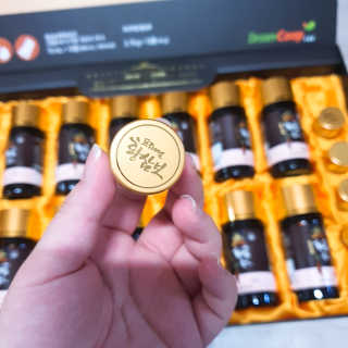 서울약사신협_프리미엄황삼골드_3.75g x 12환+75mgx12병 — 5점을 준 리뷰어가 2020년 9월 올린 사용 사진