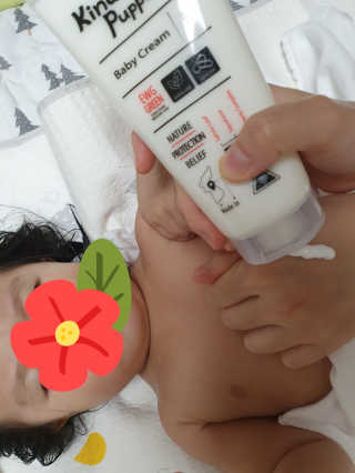 킨더퍼페츠 베이비크림 180ml — 5점을 준 리뷰어가 2020년 9월 올린 사용 사진