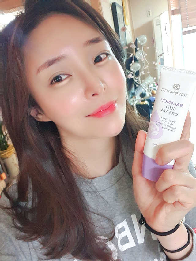 비더마틱 밸런스 선크림 리뷰 사진