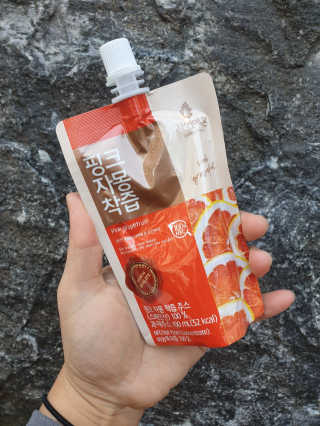 자연에온 핑크 자몽 착즙 100mL 10개입 2BOX — 5점을 준 리뷰어가 2020년 11월 올린 사용 사진
