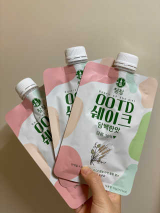 [꾸콤] 참참 OOTD쉐이크 담백한 일주일세트 50g x 5 — 4점을 준 리뷰어가 2020년 9월 올린 사용 사진