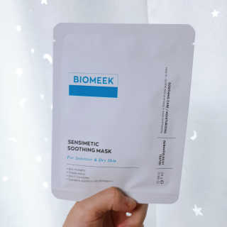 바이오믹 BIOMEEK SENSIMETIC SOOTHING MASK.S — 5점을 준 리뷰어가 2020년 6월 올린 사용 사진
