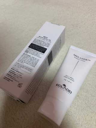ECLADO 에끌라두 멜라이져 레디언스 크림 — 5점을 준 리뷰어가 2020년 10월 올린 사용 사진