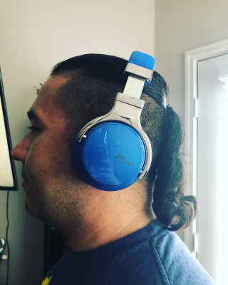 SEVIZ Bluetooth Headphones 10 3color — 5점을 준 리뷰어가 2020년 7월 올린 사용 사진