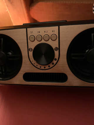 SEVIZ RETRO20W 레트로 블루투스 스피커 — 5점을 준 리뷰어가 2020년 9월 올린 사용 사진