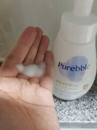 Purebble [퓨어블] 베이비 젖병세정제 500ml — 5점을 준 리뷰어가 2020년 8월 올린 사용 사진
