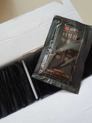 [시즌6] 이경제 더힘찬녹용 1개월분 — 4점을 준 리뷰어가 2020년 7월 올린 사용 사진