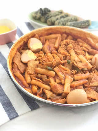 화곡미담 옛날 떡볶이 — 5점을 준 리뷰어가 2020년 4월 올린 사용 사진