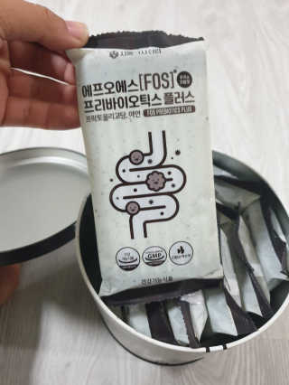 서울약사신협_FOS프리바이오틱스플러스쿠앤크_5gX100포 — 5점을 준 리뷰어가 2020년 5월 올린 사용 사진