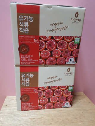 자연에온 유기농 석류 착즙 100mL 10개입 2BOX — 5점을 준 리뷰어가 2020년 11월 올린 사용 사진