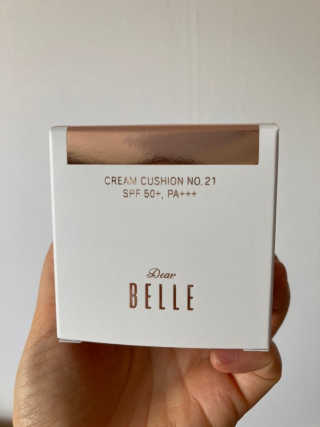 디어벨르 크림쿠션 DEAR BELLE CREAM COUSION — 5점을 준 리뷰어가 2020년 7월 올린 사용 사진