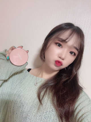 세렌디뷰티 레드 프로폴리스 하이 커버링 트리플 쿠션 — 4.5점을 준 리뷰어가 2020년 6월 올린 사용 사진