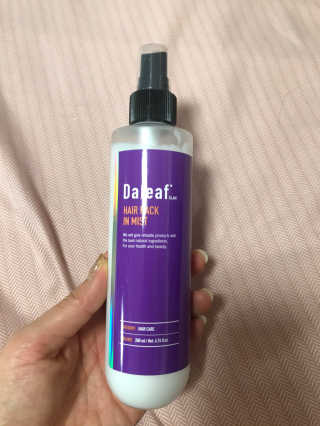 달리프 글램 헤어팩 인미스트 200ml — 5점을 준 리뷰어가 2020년 5월 올린 사용 사진