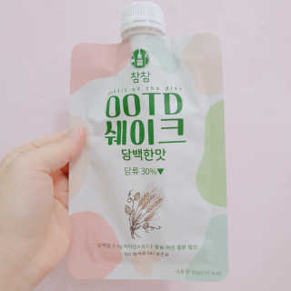 [꾸콤] 참참 OOTD쉐이크 담백한 일주일세트 50g x 5 — 5점을 준 리뷰어가 2020년 11월 올린 사용 사진