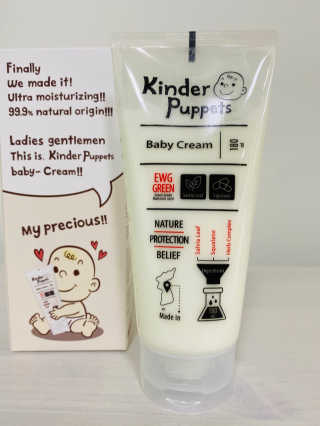 킨더퍼페츠 베이비크림 180ml — 5점을 준 리뷰어가 2020년 9월 올린 사용 사진