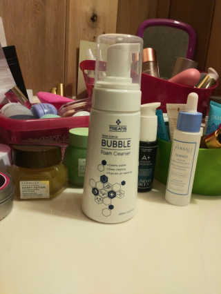 트리티스 [TREATIS] Bubble Foam Cleanser 200ml — 4점을 준 리뷰어가 2020년 12월 올린 사용 사진