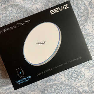 세비즈 원형패드형무선충전기 FC900 — 5점을 준 리뷰어가 2020년 4월 올린 사용 사진