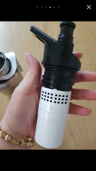 비타맘 지구를 지키는 리퓨리 정수물병 - 플라스틱 남용 예방 — 4점을 준 리뷰어가 2020년 2월 올린 사용 사진