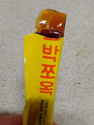 조은약초 국산 늙은 호박즙 호박쪼옥 젤리 20g x 15포 — 5점을 준 리뷰어가 2020년 7월 올린 사용 사진